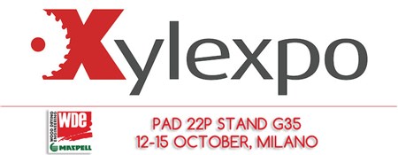 FIERA XYLEXPO 2022 - Hall 22P, stand G35